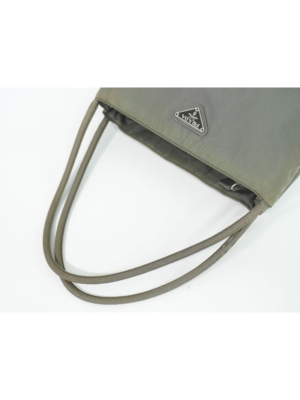 Prada Nylon Tote Khaki - Picture 4 of 9